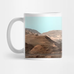 Mount Sharp, Mars, Curiosity image (C029/2997) Mug